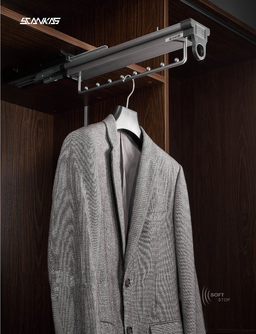 GLIDING CLOTHES RACK